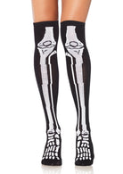 Leg Avenue  Acrylic Skeleton Over The Knee Socks  5596