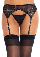 Leg Avenue  Rhinestone Garter Belt  8886