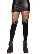 Leg Avenue 9729 Opaque Flame Tights