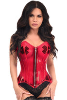 Daisy LV-31 Clear Red Overbust Corset