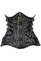 Daisy CURVY Steampunk Steel Double Boned Under Bust Corset TD-1253