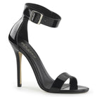 Pleaser Amuse-10 Closed Back Ankle Strap Sandal