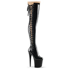 Pleaser Flamingo-3050 Stretch Thigh High Boot