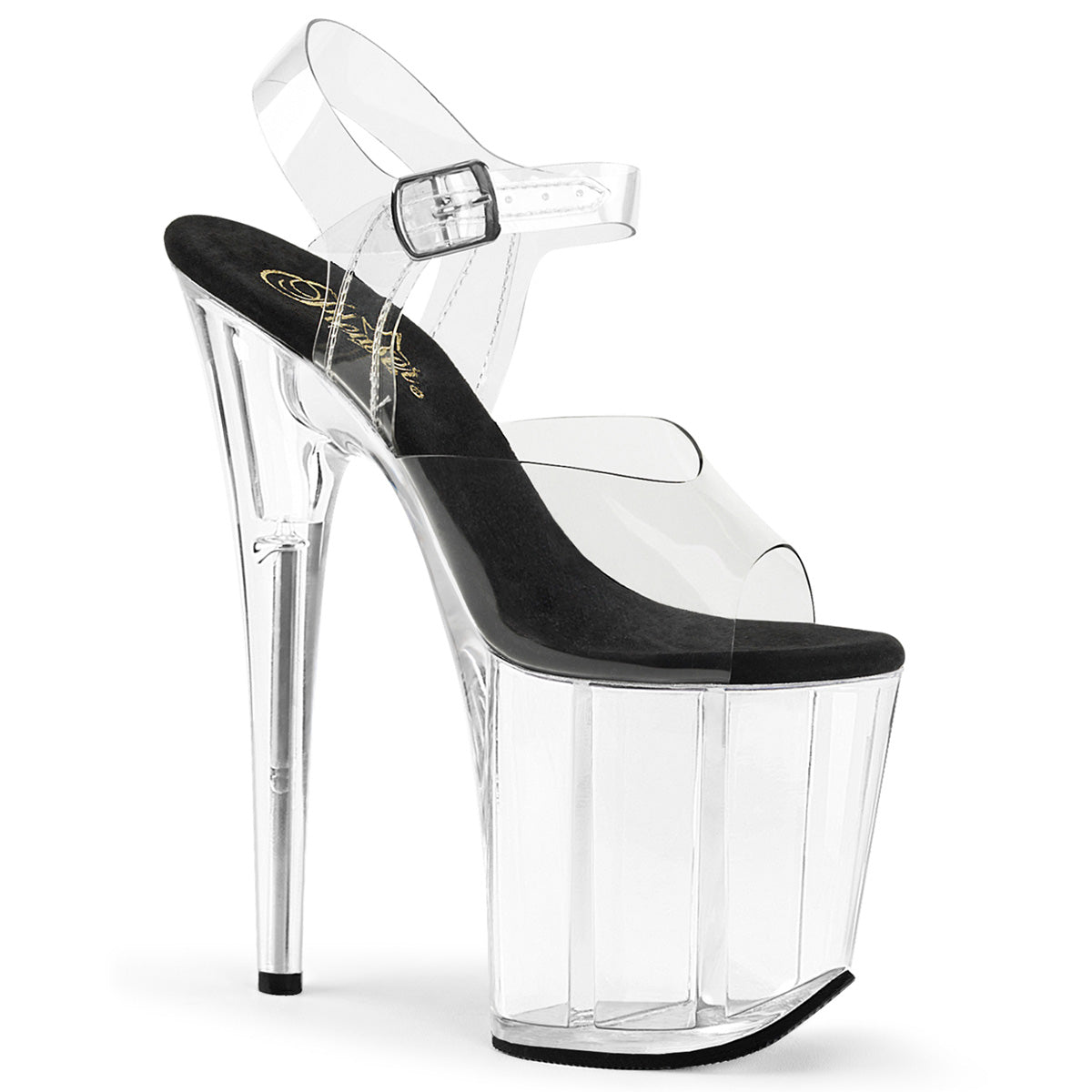 Pleaser Flamingo-808 Exotic Stripper Platform Ankle Strap Sandal