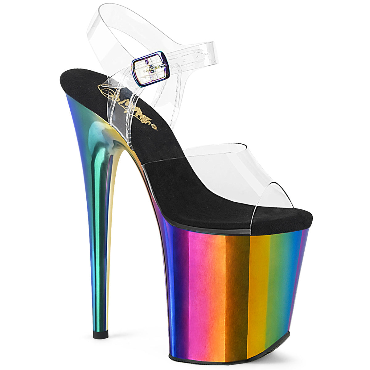 Pleaser Flamingo-808RC Ankle Strap Sandal