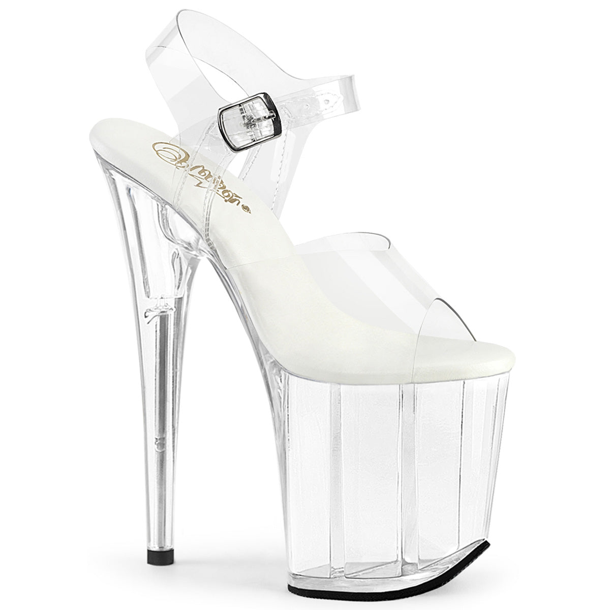 Pleaser Flamingo-808VL Platform Ankle Strap Sandal