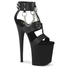 Pleaser Flamingo-861 Triple Band Dual Ankle Buckled Sandal