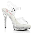 Pleaser Glory-508SDT Comfort Width Ankle Strap Sandal