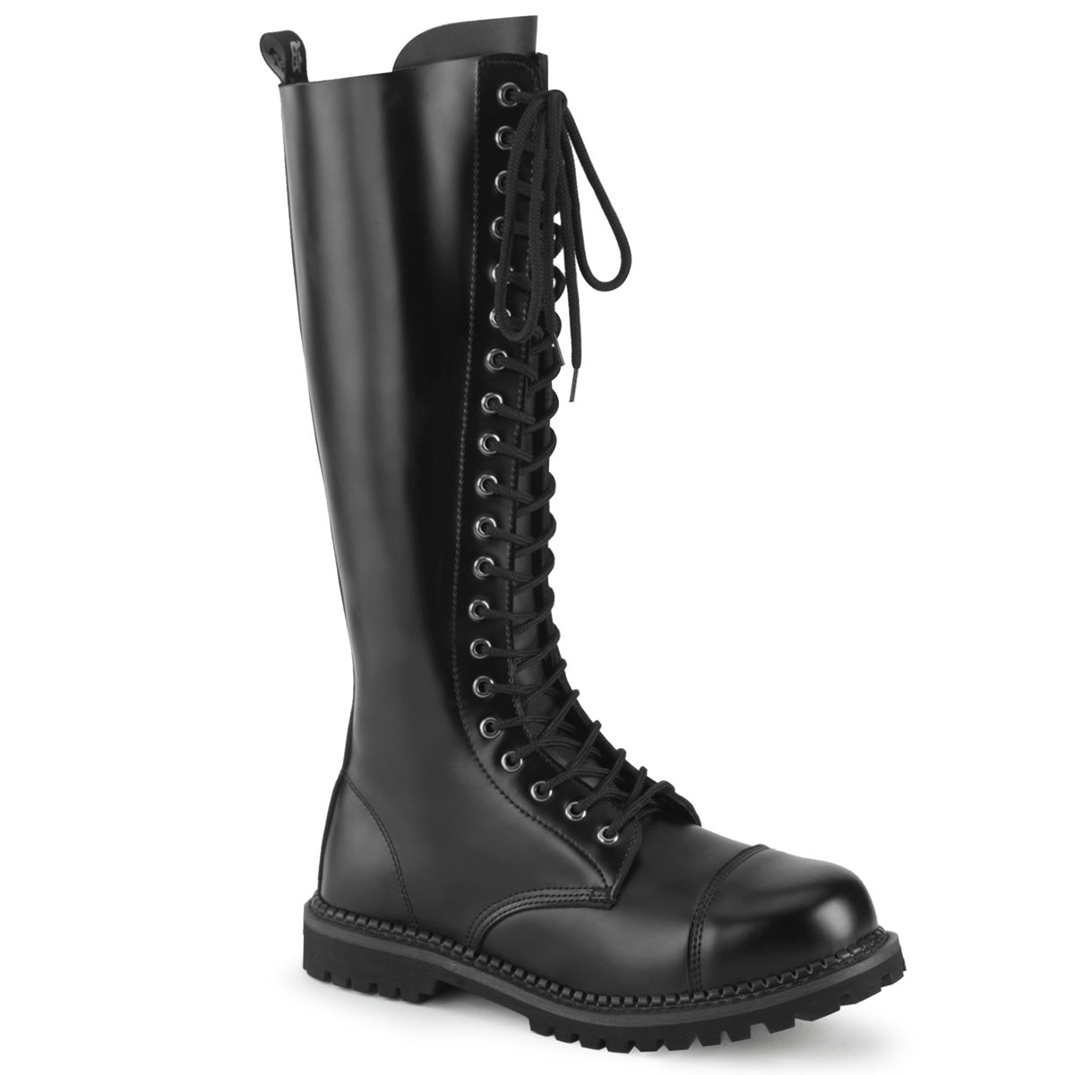 Demonia Riot-20 Unisex Steel Toe Knee Boot