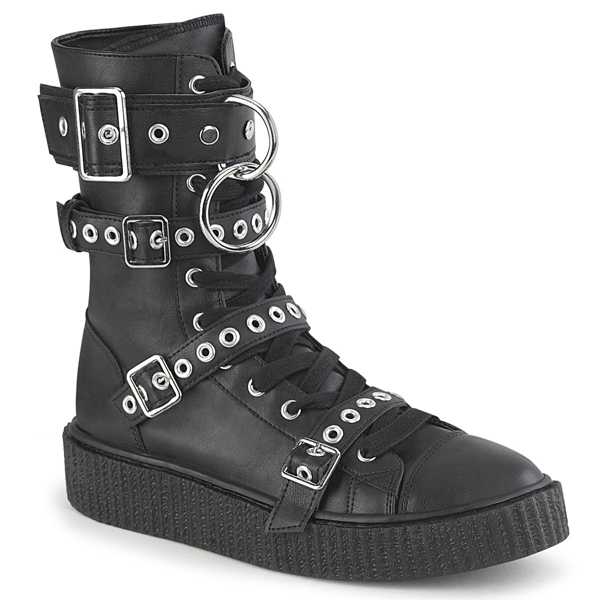 Demonia Sneeker-320  Men's Mid-Calf Creeper Sneaker Boot