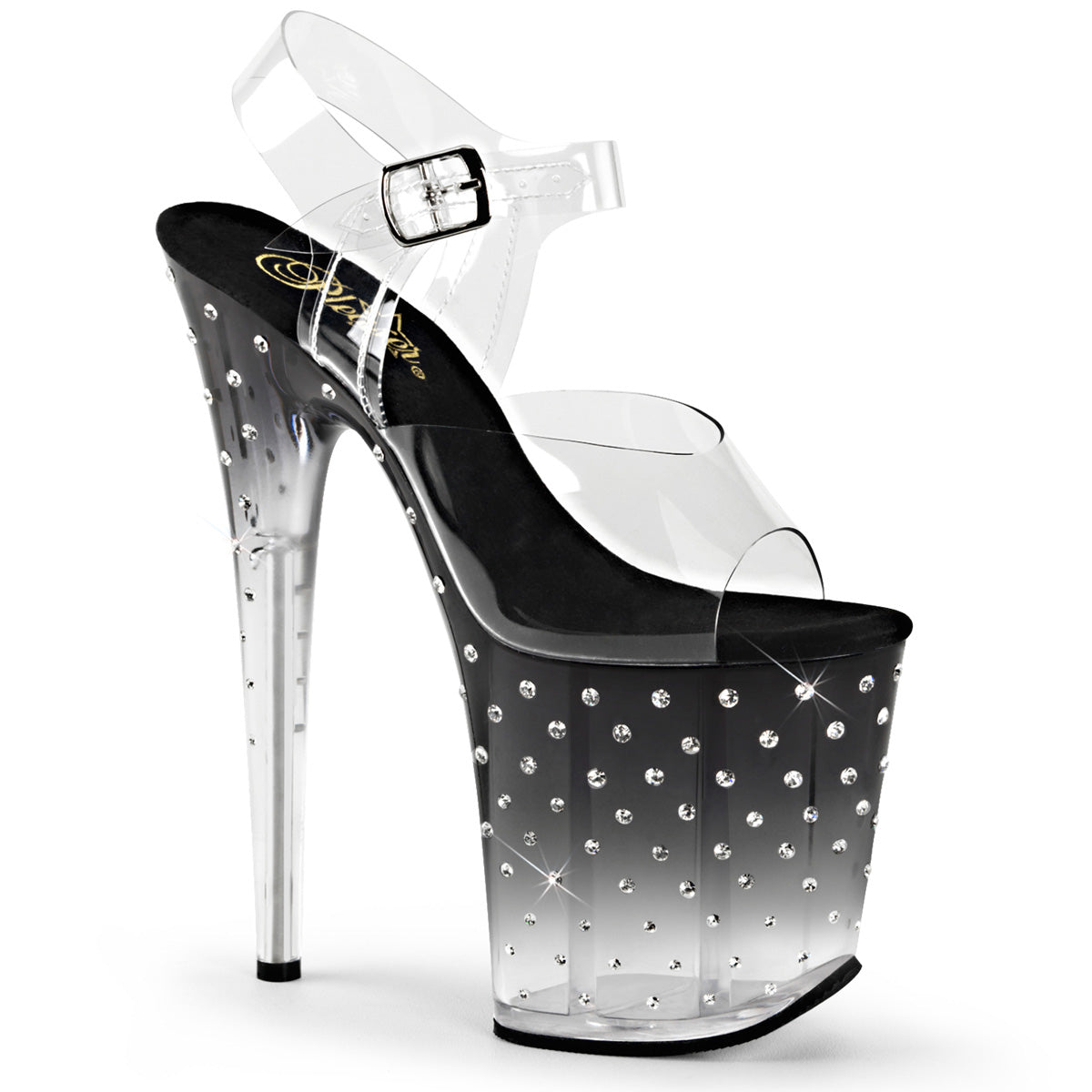 Pleaser Stardust-808T Ankle Strap Sandal